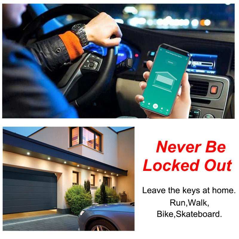 Smart WiFi Garage Door Switch – Control Your Garage Anytime, AnywhereZenova