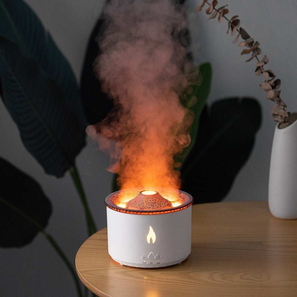 Spray Ring Volcanic Humidifier – Ultrasonic Aroma DiffuserZenova
