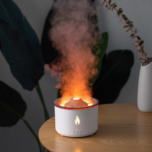 Spray Ring Volcanic Humidifier – Ultrasonic Aroma DiffuserZenova