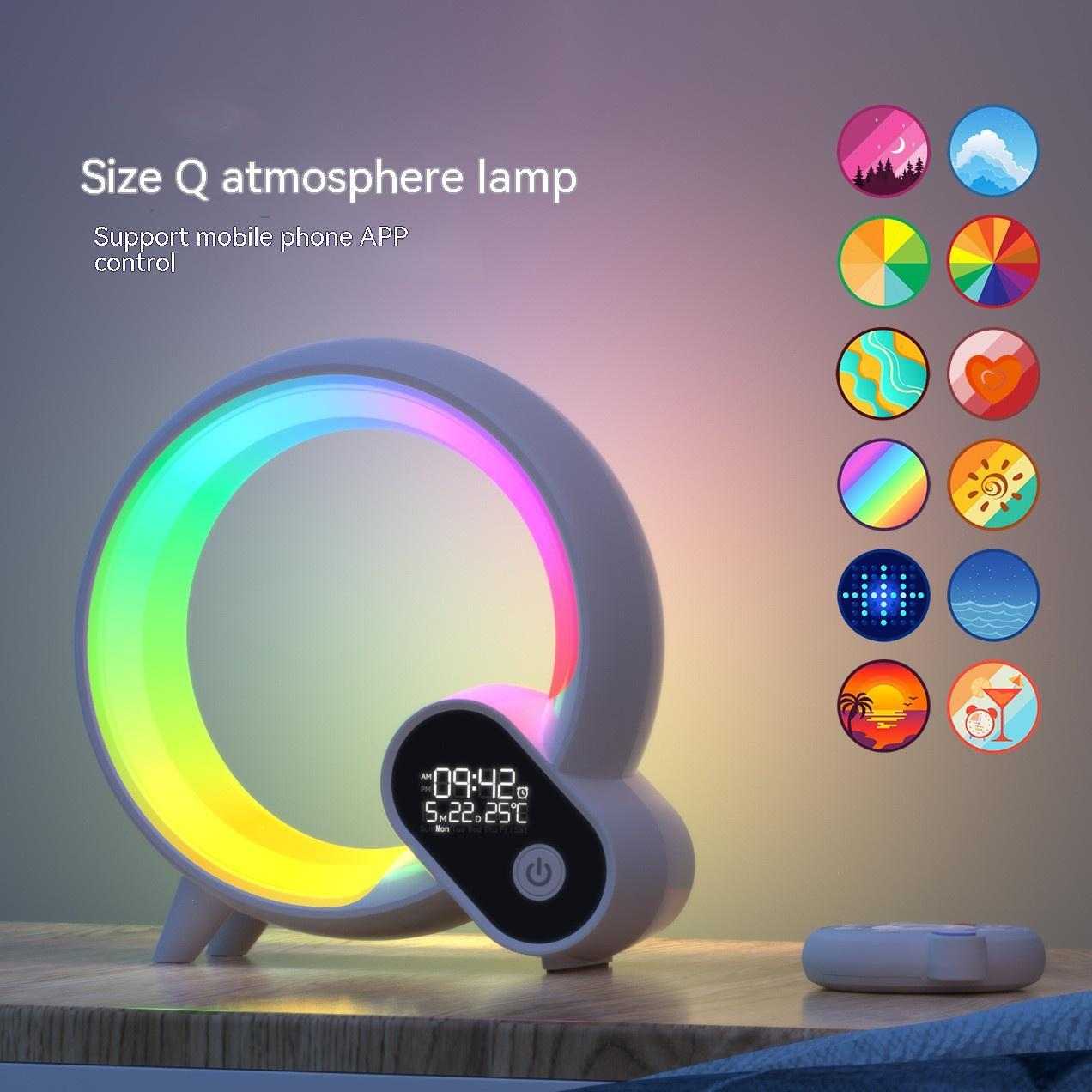 Smart night lamp with LED0Creative Q LichtZenova 