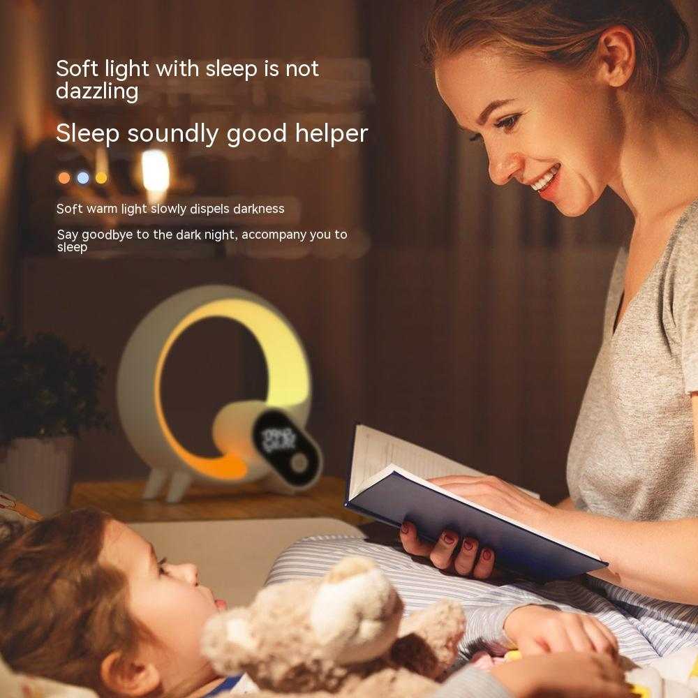 Smart night lamp with LED0Creative Q LichtZenova 
