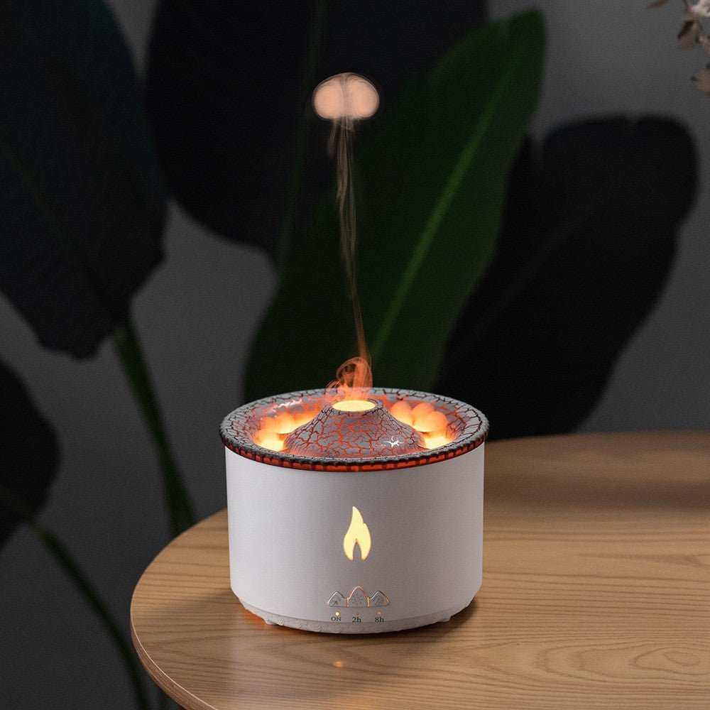Spray Ring Volcanic Humidifier – Ultrasonic Aroma DiffuserZenova