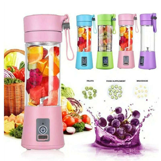Portable USB Blender – Mini Electric Juicer for Home & TravelZenova