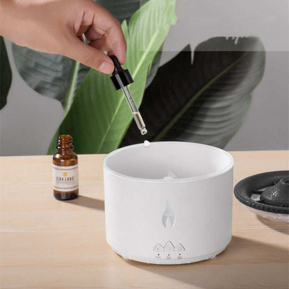 Spray Ring Volcanic Humidifier – Ultrasonic Aroma DiffuserZenova