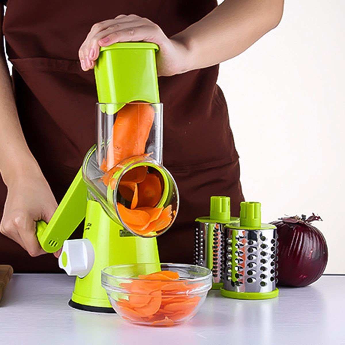 Vegetable Cutter – 3-in-1 Multifunctional Kitchen Grater0GroentesnijderZenova 