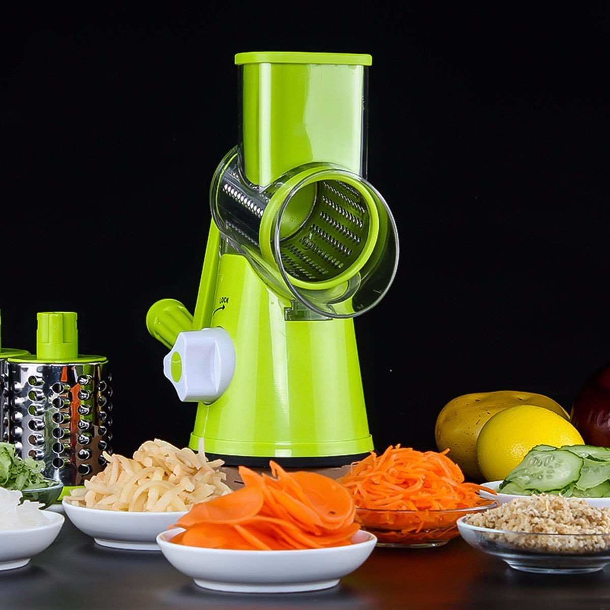 Vegetable Cutter – 3-in-1 Multifunctional Kitchen Grater0GroentesnijderZenova 