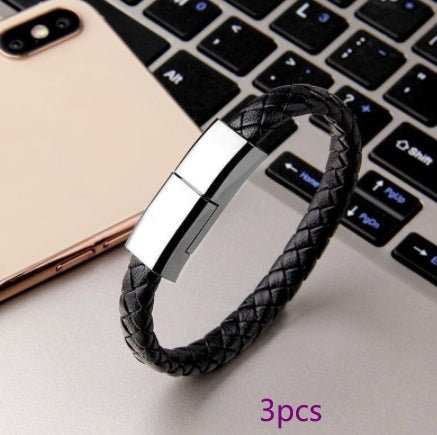 Nieuwe Bracelet Charger USB - oplaadkabel. Altijd en overal opladen!0Zenova